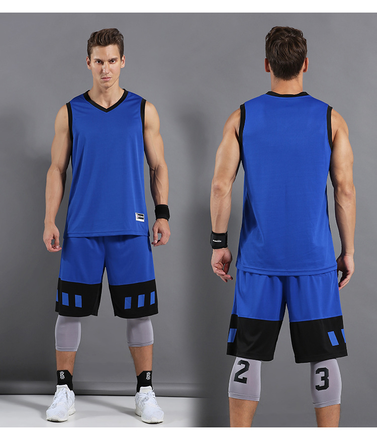 篮球服套装男大学生打篮球衣服青少年青训篮球服背心球衣队服定制