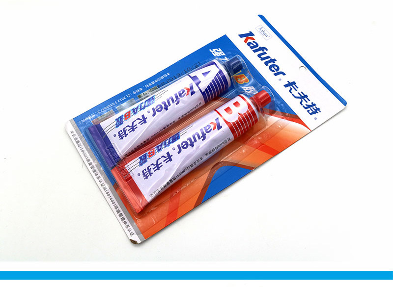 卡夫特强力速干ab胶汽车摩托车农机塑料面板粘合固定密封胶16g