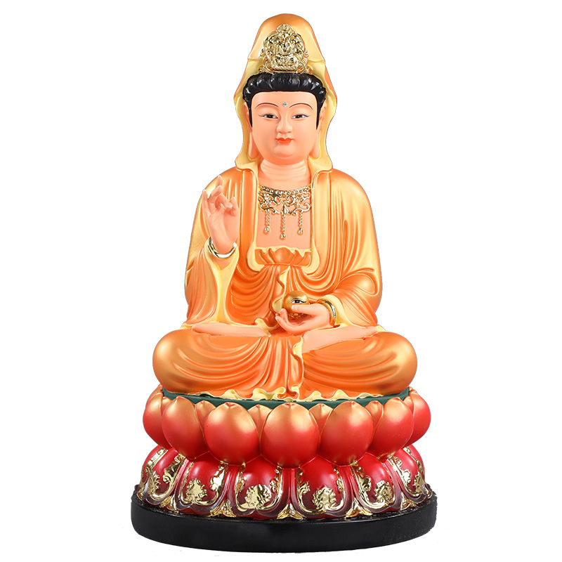 供奉居家佛像摆件 眼光娘娘佛像 眼光圣母神像树脂16寸眼光娘娘佛
