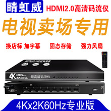 码流仪4k高清4k超高清码流仪一分八网络音频视频电视hdmi分配器