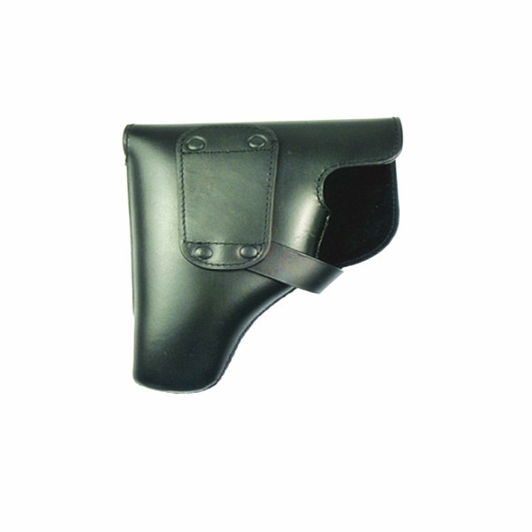 厂家直销头层牛皮10mm左轮枪套9mm左轮快拔套牛皮枪套军迷战术