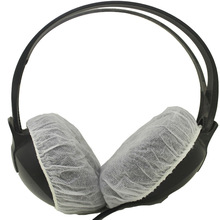 网吧网咖用一次性无纺布耳机套耳机罩KTV话筒罩透气防汗防尘