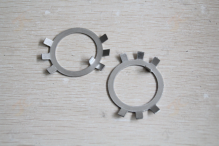 正宗304不锈钢止动垫圈六爪垫圈gb858圆螺母用止退垫圈m10-m140
