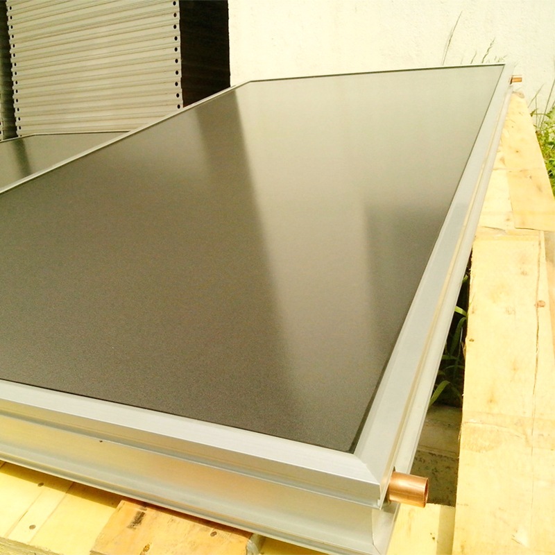 江苏承压式高温平板太阳能放心省心,8支排管吸热板芯,空气集热