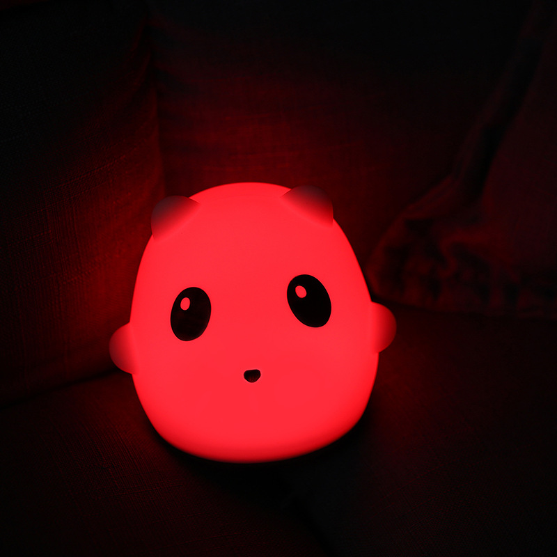 Creative Colorful Silicone Animal Lamp Night Light