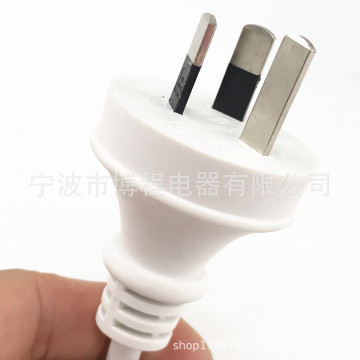 澳规电源线 澳洲电源线 saa认证电源线 澳标插头两芯澳插电源线