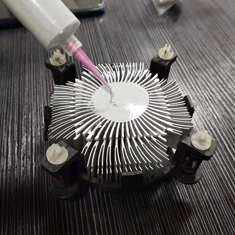 芯片高导热硅脂片 导电耐高温cpu散热膏led大功率用灰色导热硅胶