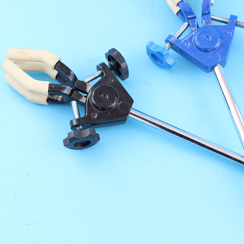 批发四爪万用夹 烧瓶夹 冷凝管夹 实验室圆形固定夹 种类多