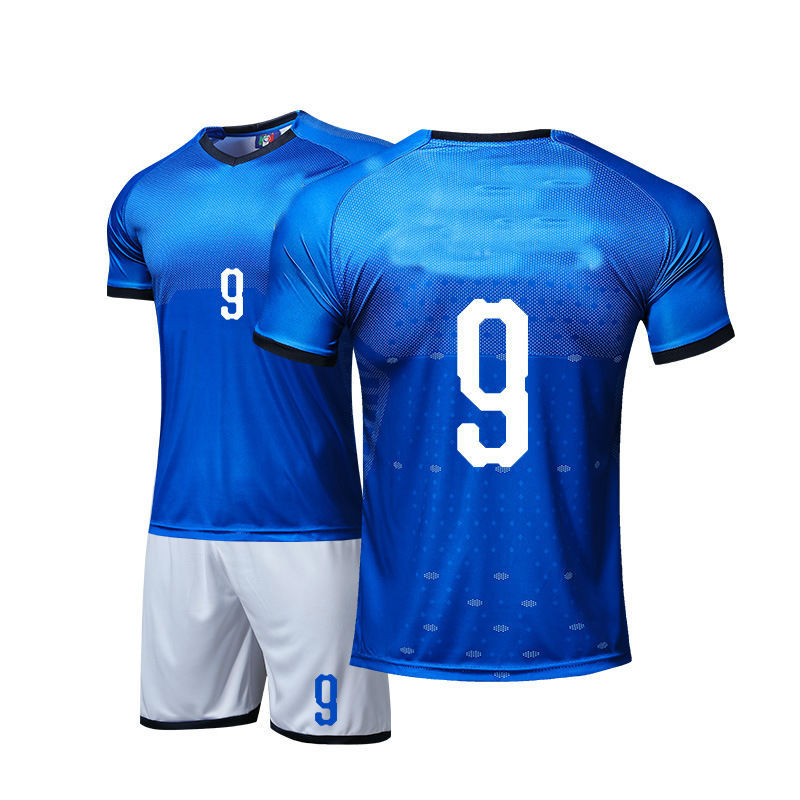 意大利球衣主客场博努奇19号足球服套装男成人儿童队服训练服定制