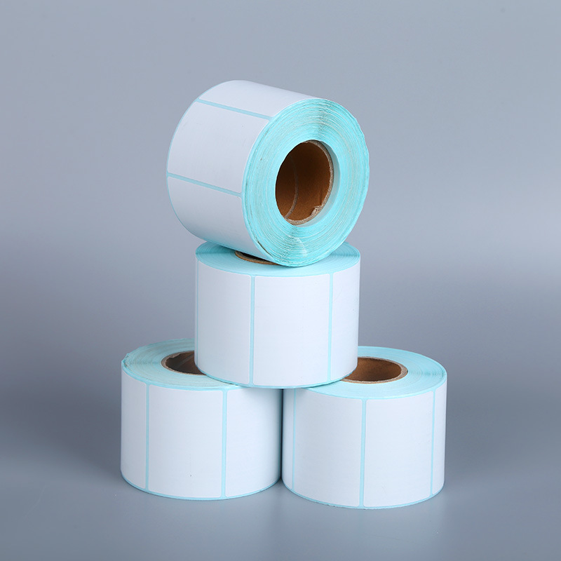 批发热敏纸不干胶仓储印刷超市 热敏标签纸标价纸60*40物流标签纸