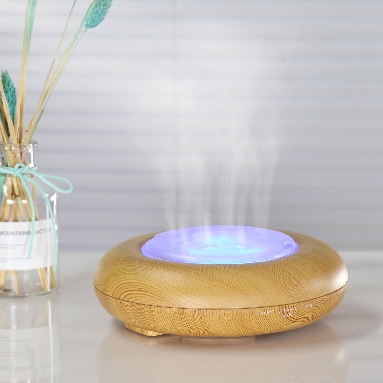 新款家用生活电器加湿器办公室内静音加湿香薰机空气净化器180ml