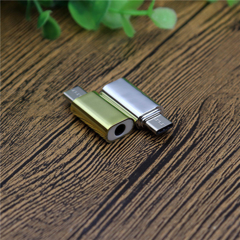 小米6耳机转接头type-c安卓转3.5音频转接线mix2坚果note3转换器