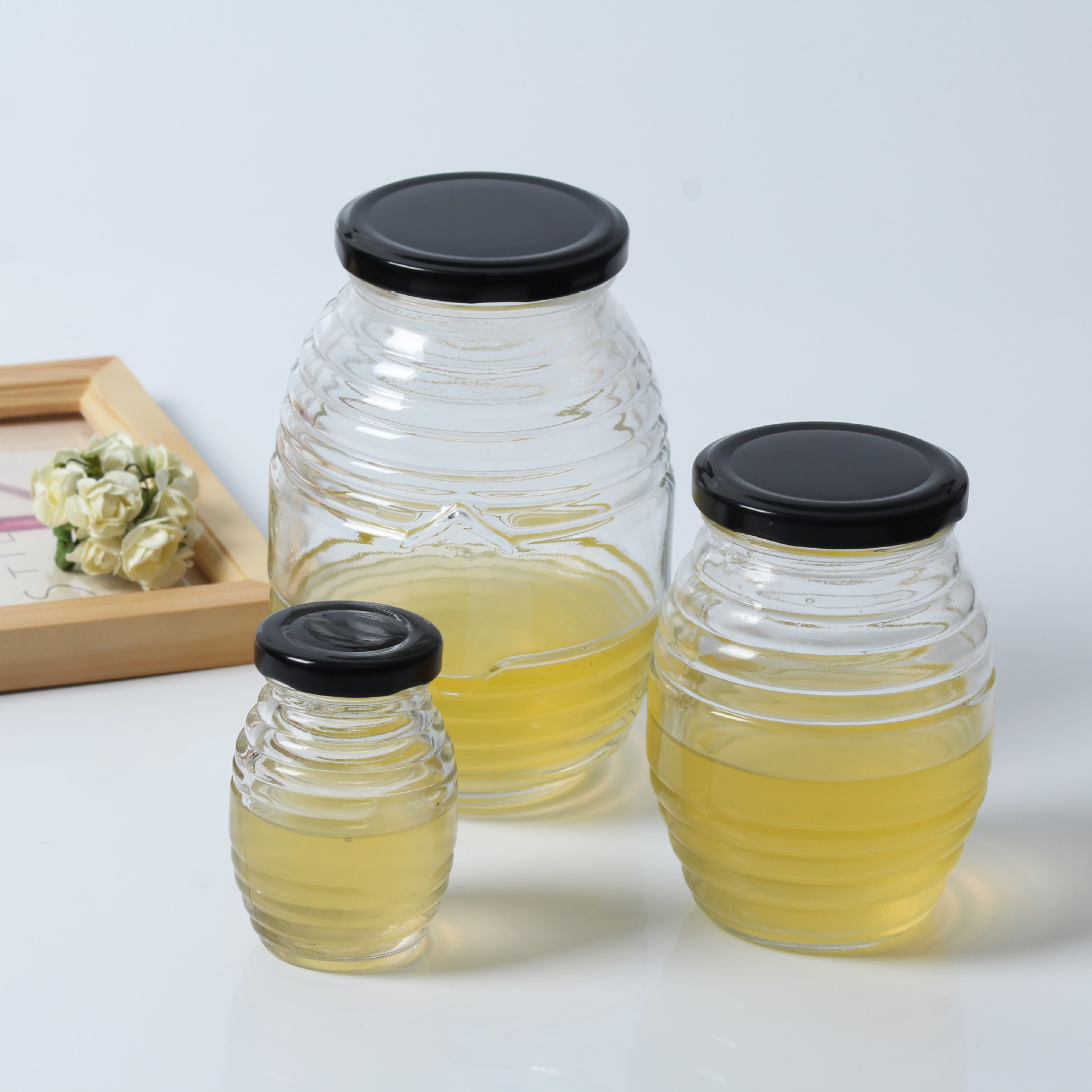 一斤装玻璃蜂蜜瓶