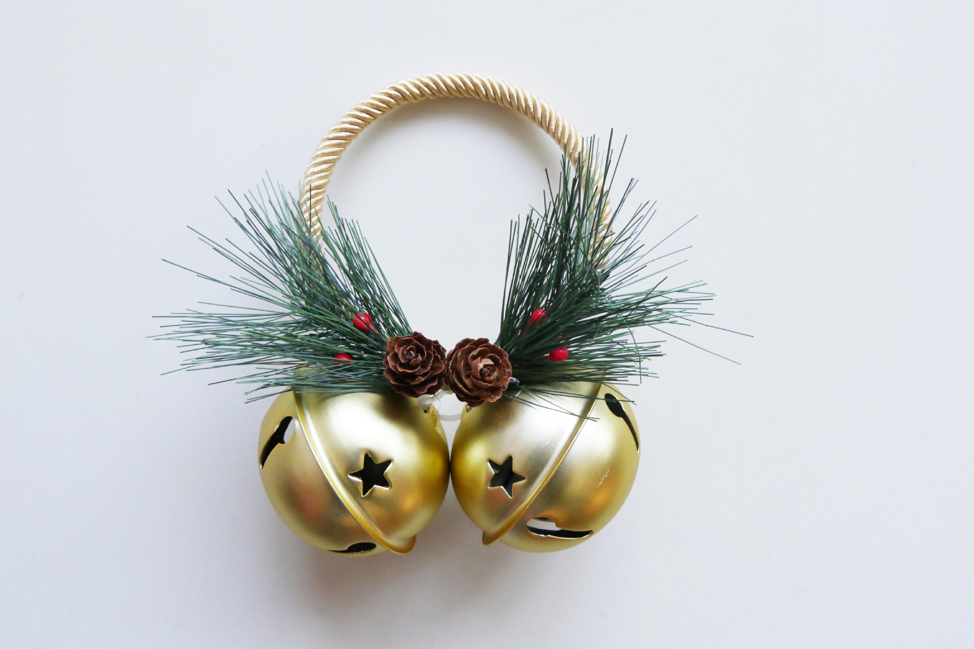 diy手工大号复古门挂铃铛