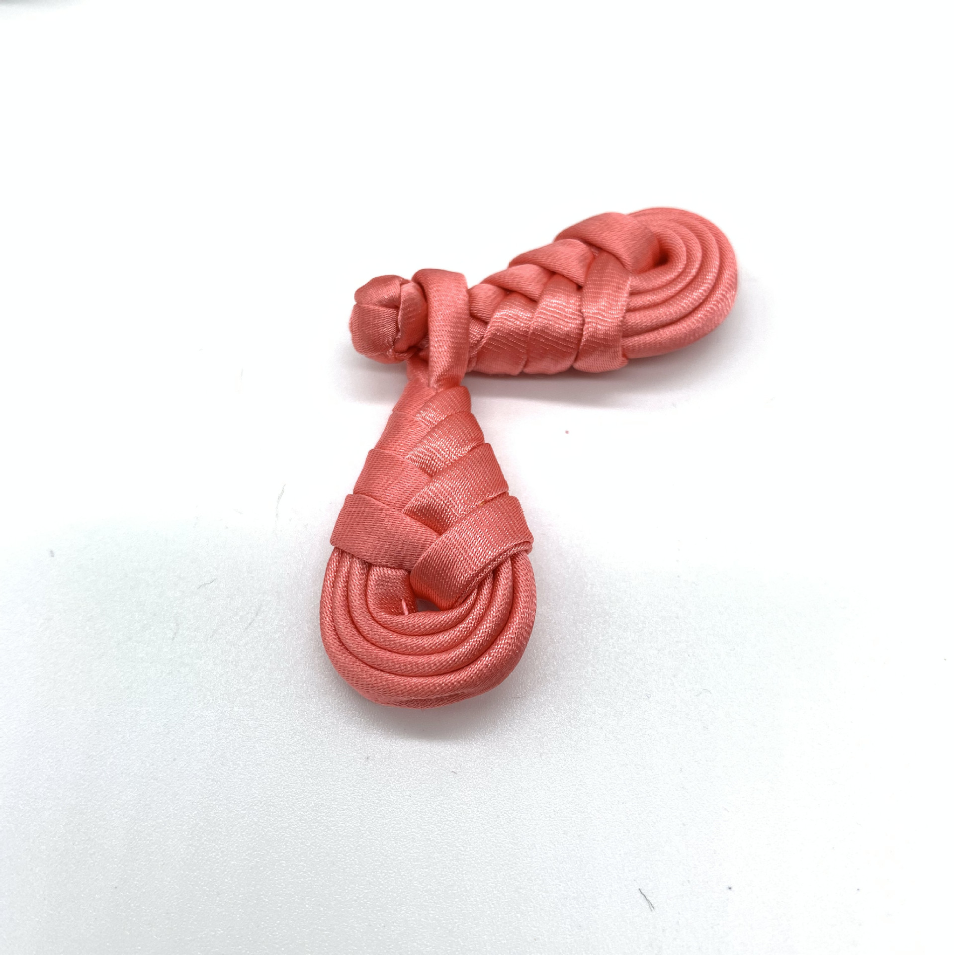 2019实心琵琶扣手工旗袍扣民族风喜帖请柬盘扣唐装diy纽扣