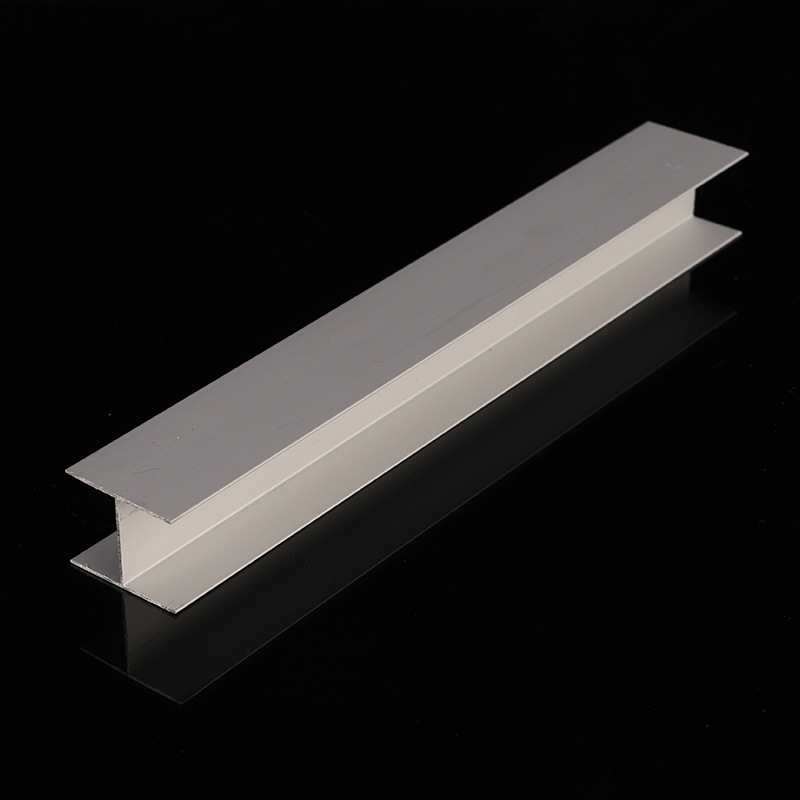 u型槽铝挡门条卫生间隔断包边条 门板封边条铝合金u凹型槽16/18mm