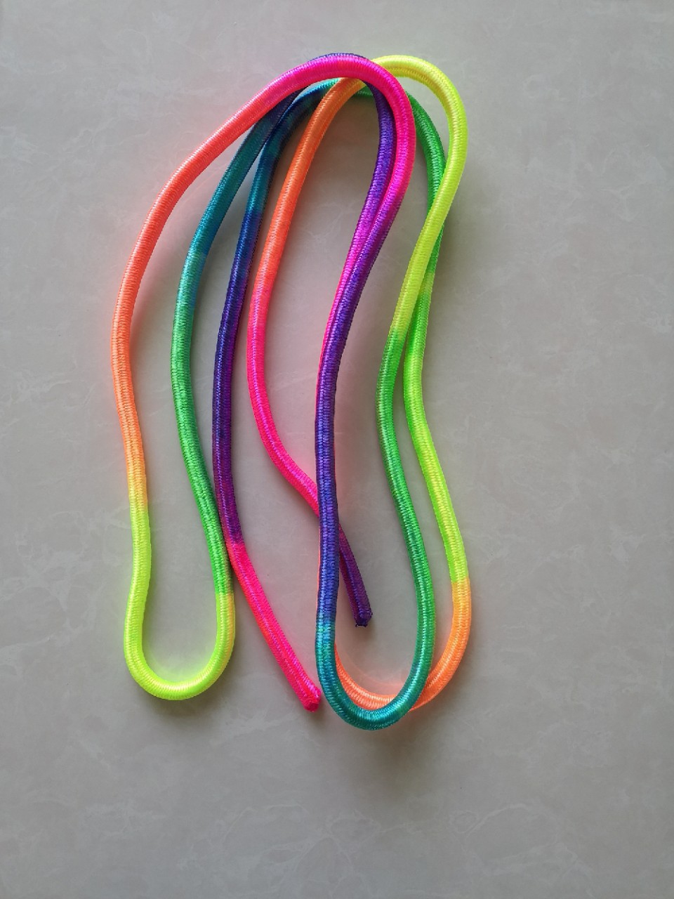 供应10毫米彩虹色跳绳,10毫米彩色圆绳