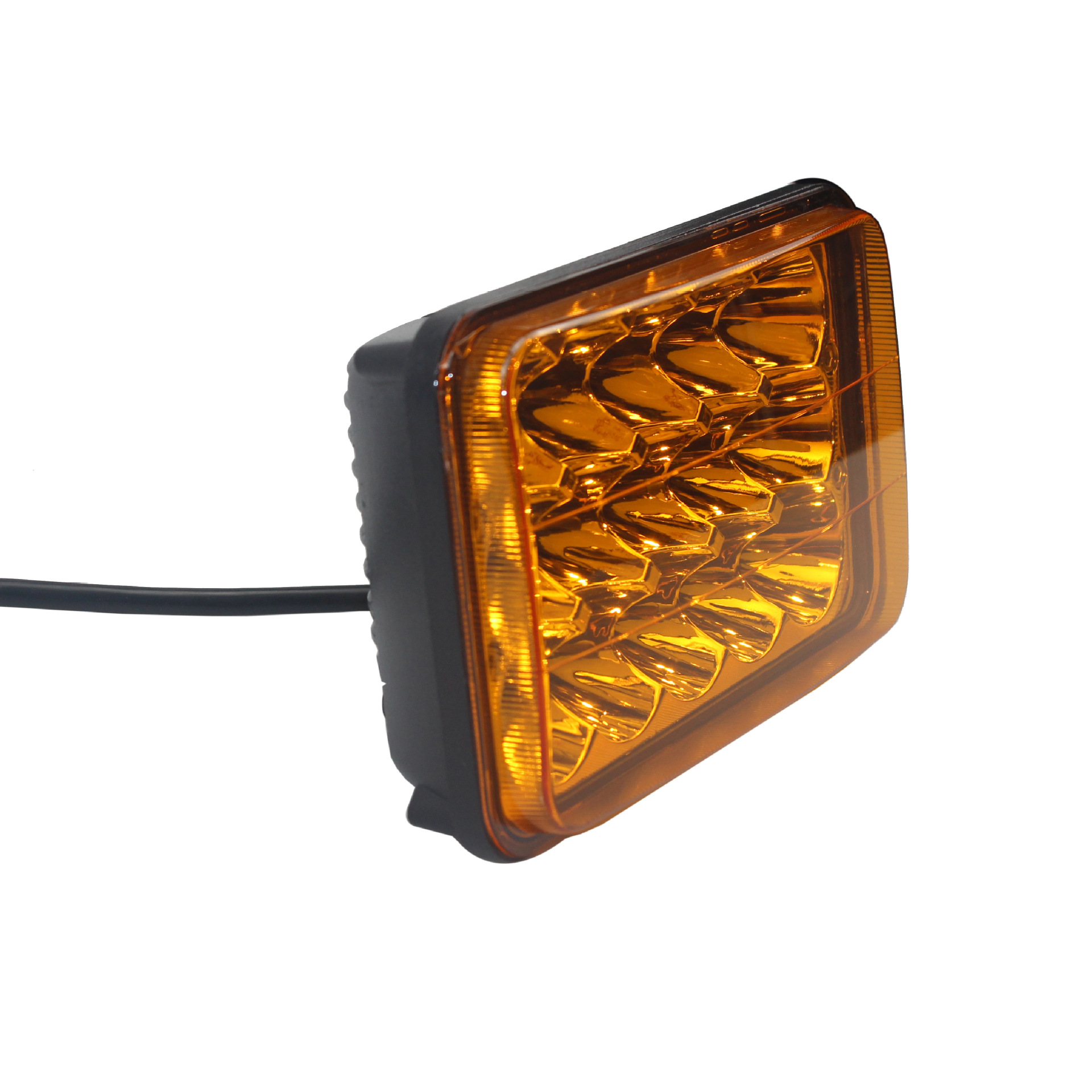 跨境专供越野车卡车改装12v 24v大功率5英寸15灯45w汽车led工作灯