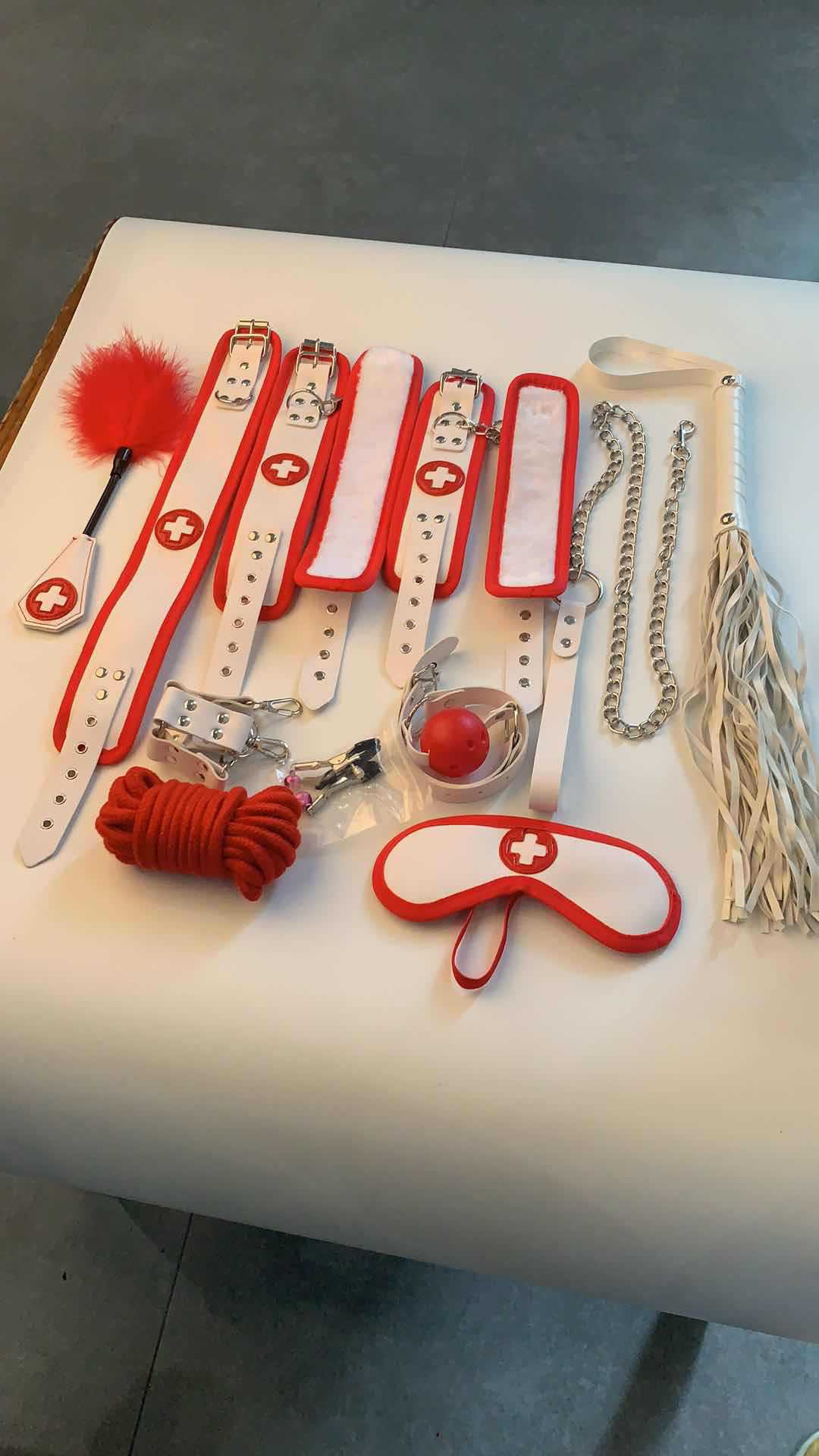 情趣制服套组10件套情趣皮革夫妻玩乐情趣性用品性玩具 女警