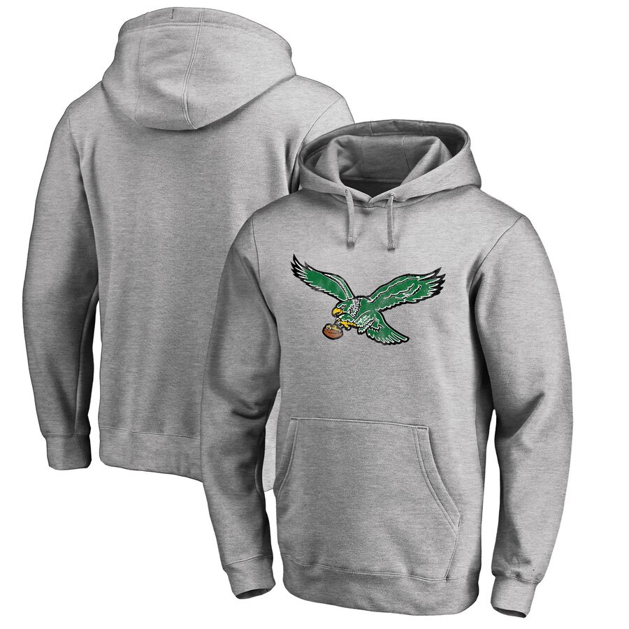 nfl美国橄榄球费城老鹰套头连帽卫衣宽松大码运动衫训练服潮外套