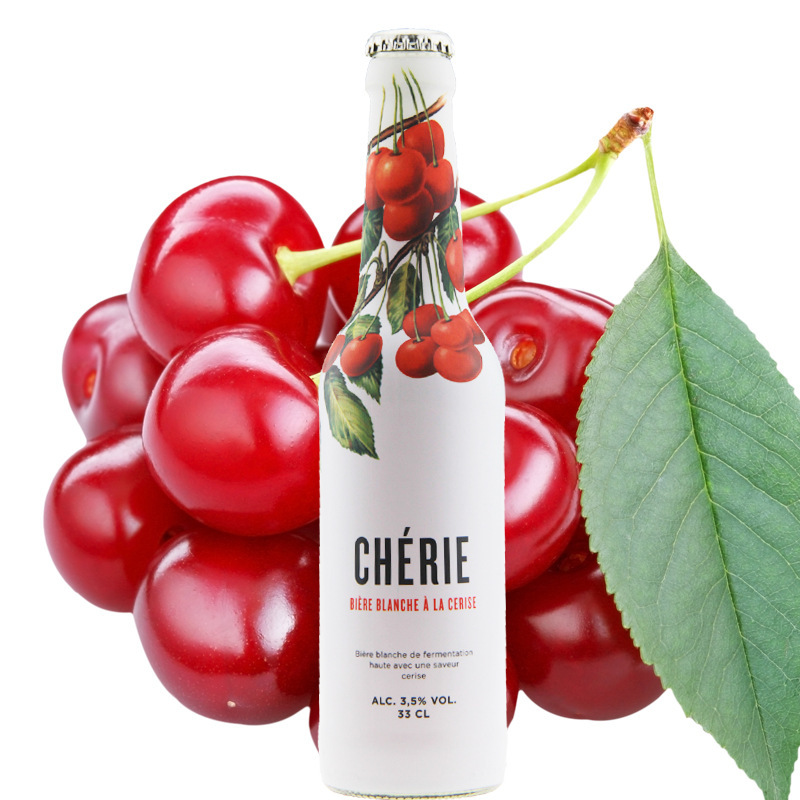 比利时原装进口啤酒 奢莉cherie樱桃味果味小麦啤酒330ml-阿里巴巴