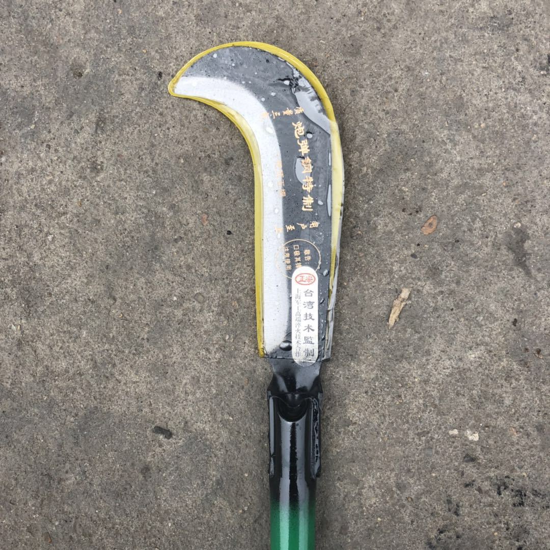 厂家直供柴刀 加长铁柄钩刀 园艺弯刀 长柄鹰嘴钩刀 加长修枝柴刀