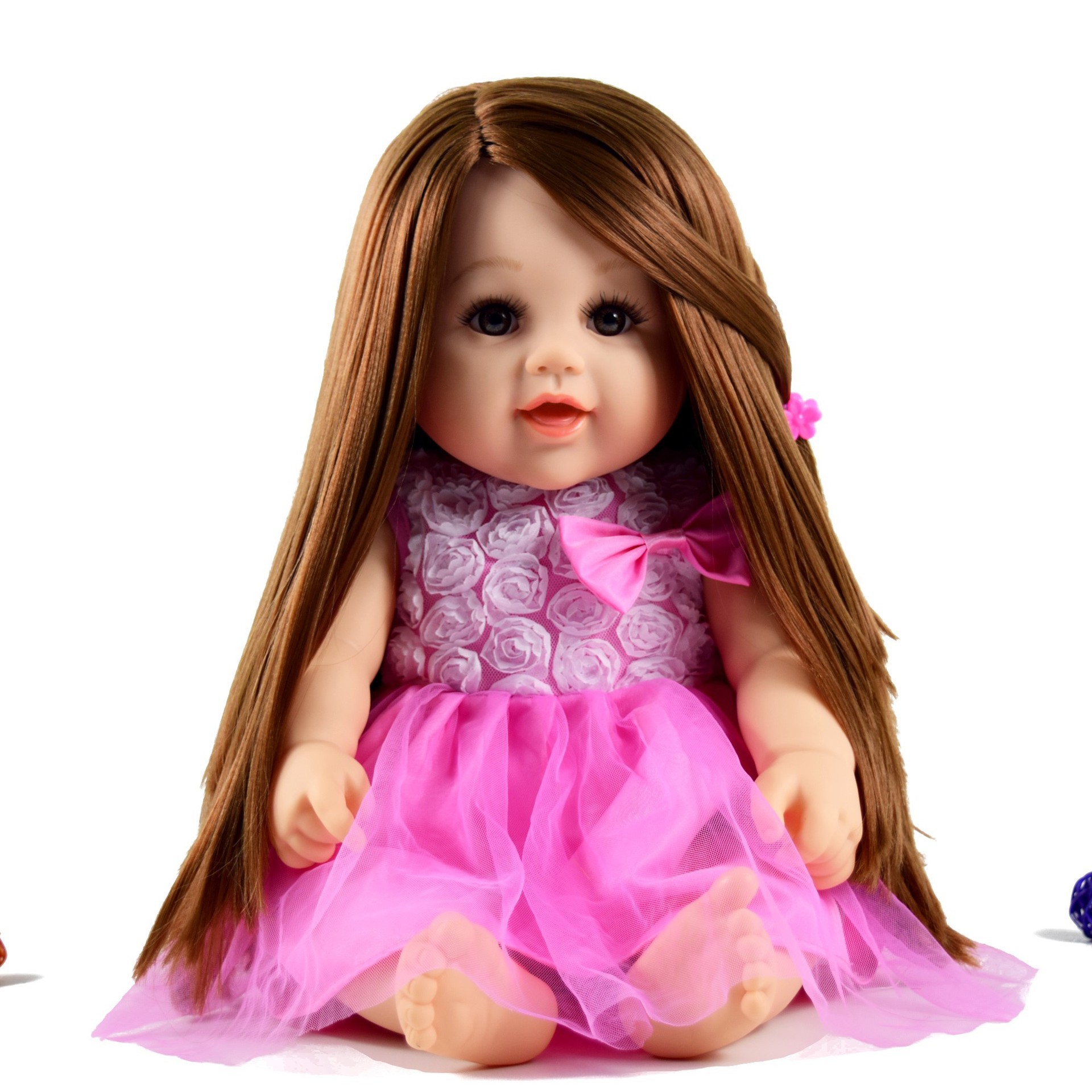 玩具娃娃仿真儿童会洗澡会说话的儿童玩具搪胶公仔娃娃批发