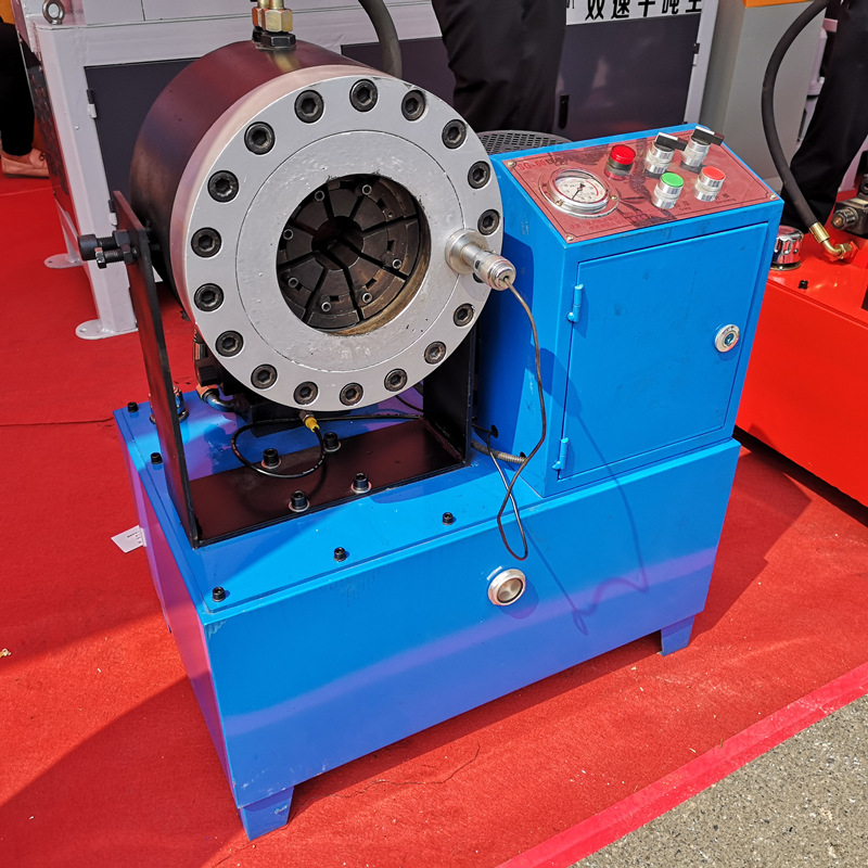 厂家直销电动大棚钢管建筑钢管专业自动缩管机 电动缩管机