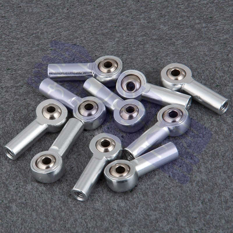 diy机器人车船航模配件 铝合金万向球头扣 球头拉杆m4金属球头扣
