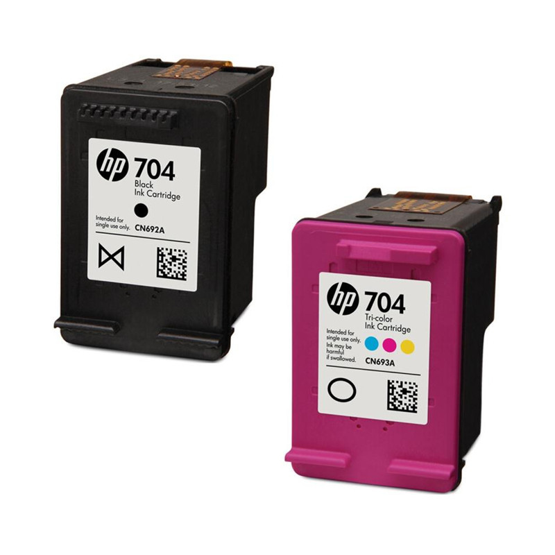 原装 惠普704墨盒 适用于2010 2060 704黑色彩色墨盒