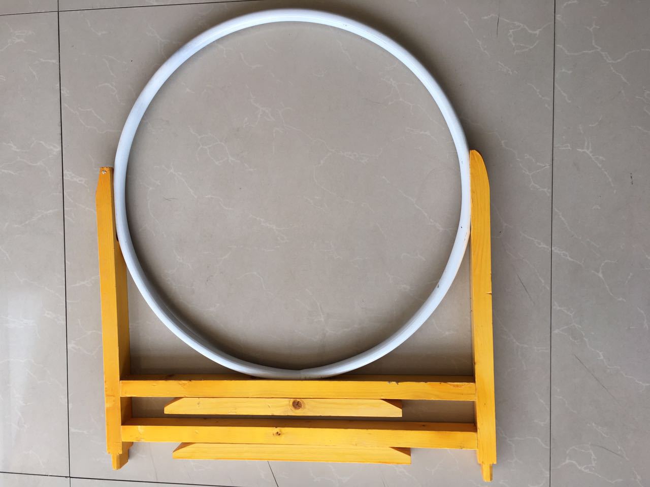 木钻架体育用品钻架钻圈学生钻圈架木钻架球训练环儿童钻圈架