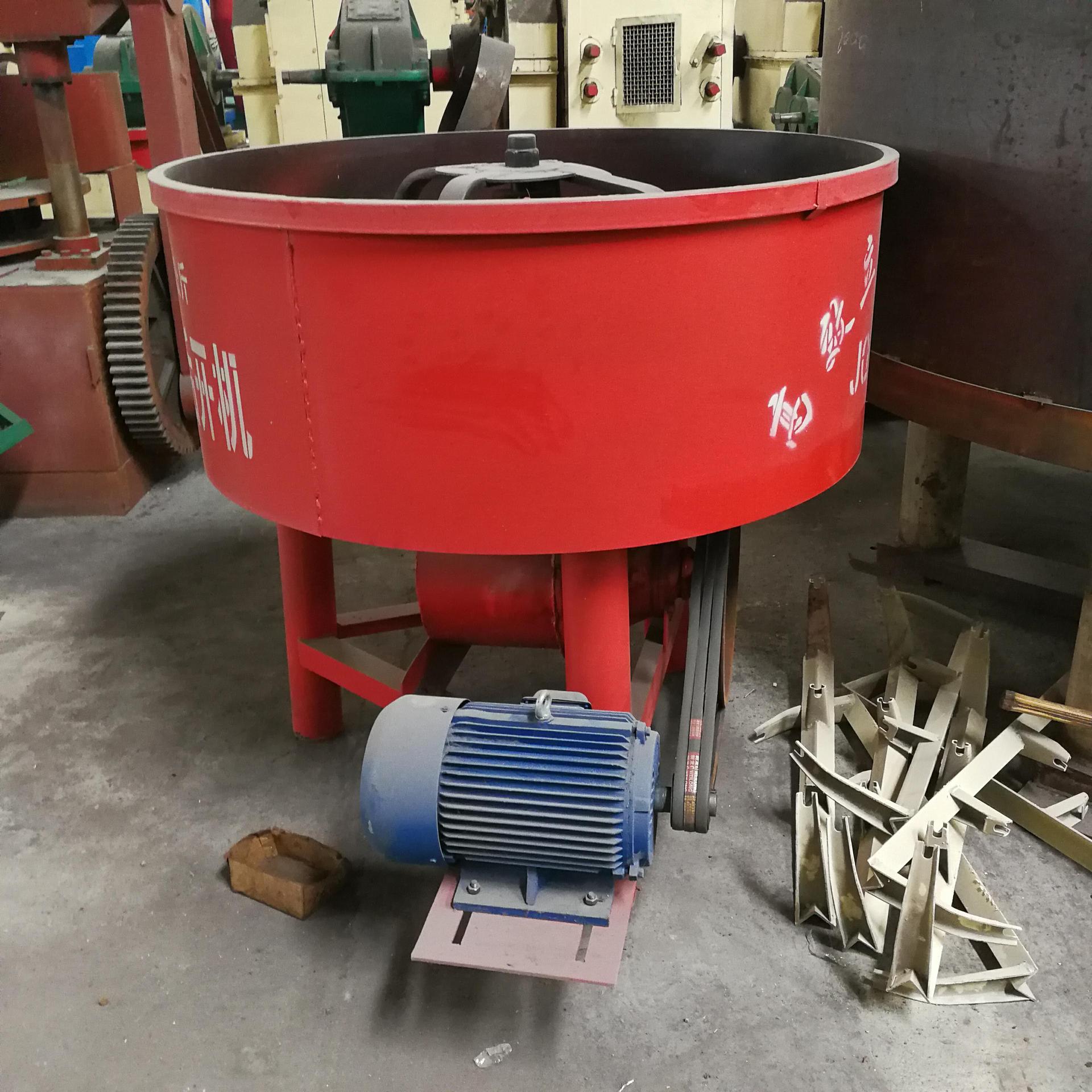 立式干湿磨轮碾搅拌机 强力双螺旋搅拌机 双轴粉尘加湿搅拌机