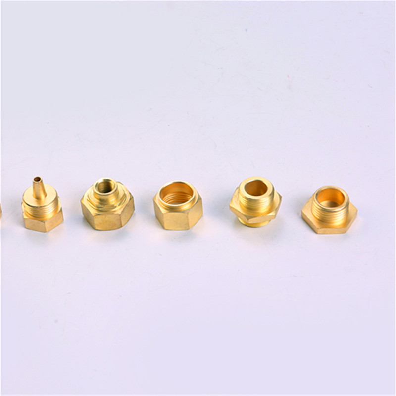 诸暨店口厂家数控加工高精度铜接头定做非标铜件五金件