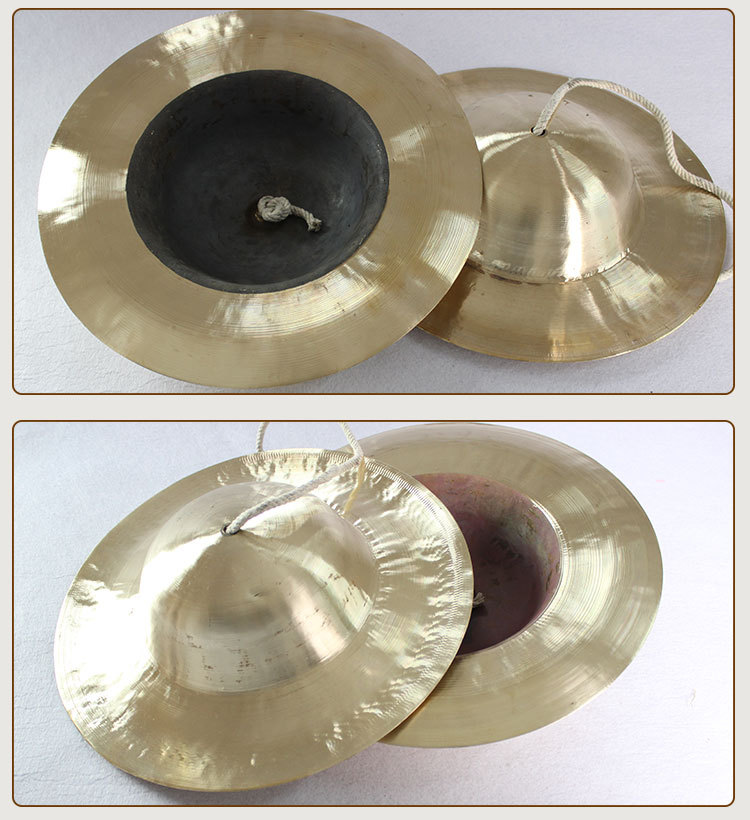前请注意,链接中镲均为专业响铜铜镲,声音清脆,响亮,适合专业乐器演奏