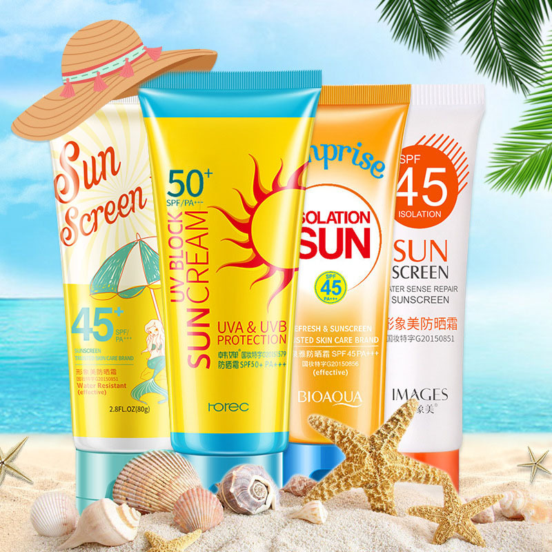 形象美隔离防晒霜春夏季面部全身防晒后滋润防水隔离化妆品批发