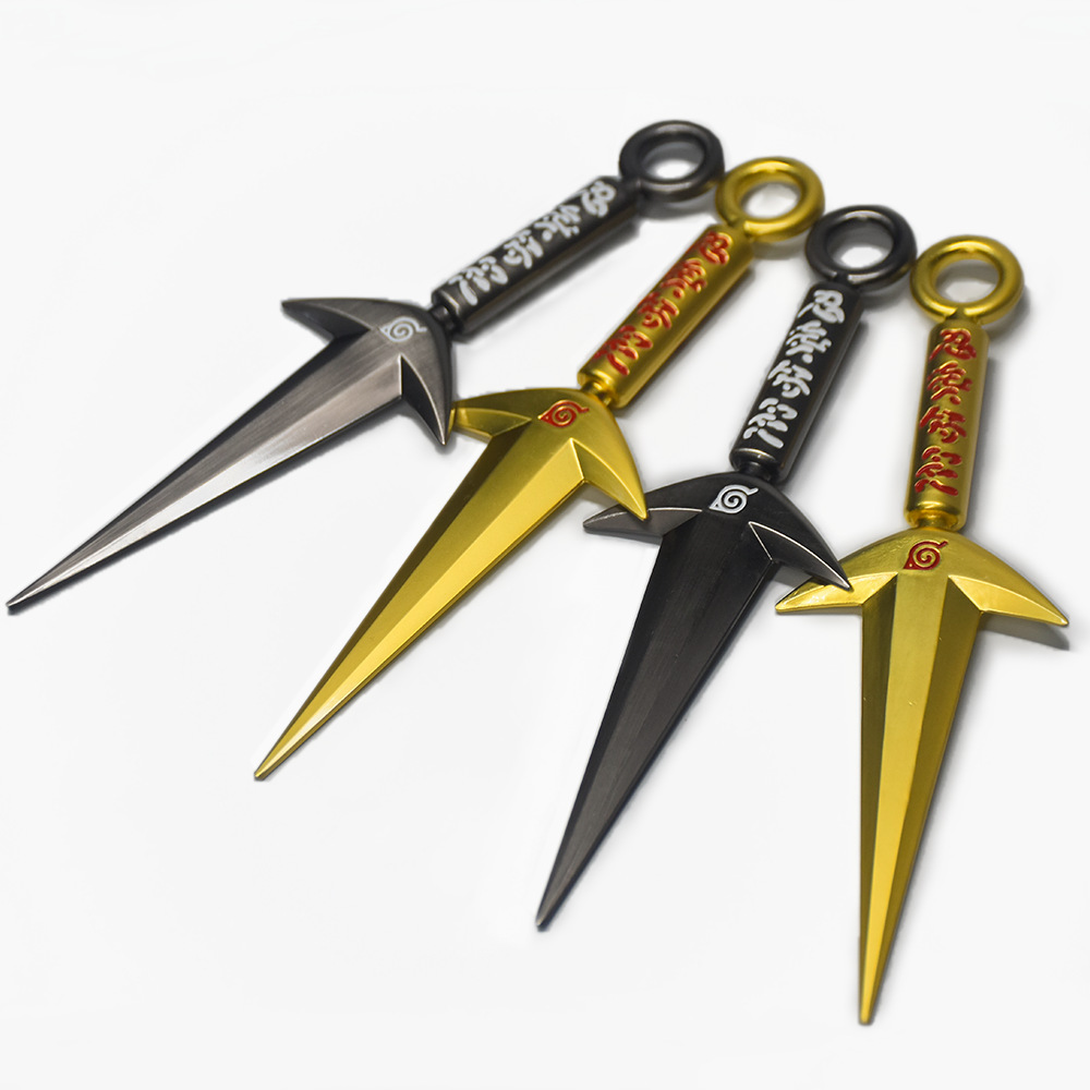 火影忍者c0s武器飞雷神四代目 苦无阿诗玛刀合金兵器模型道具22cm