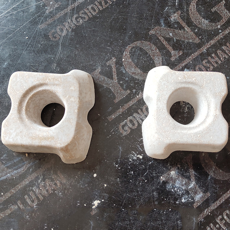 厂家直销加工定做台灯配重块 东莞五金塑胶对重块 工艺品平衡块