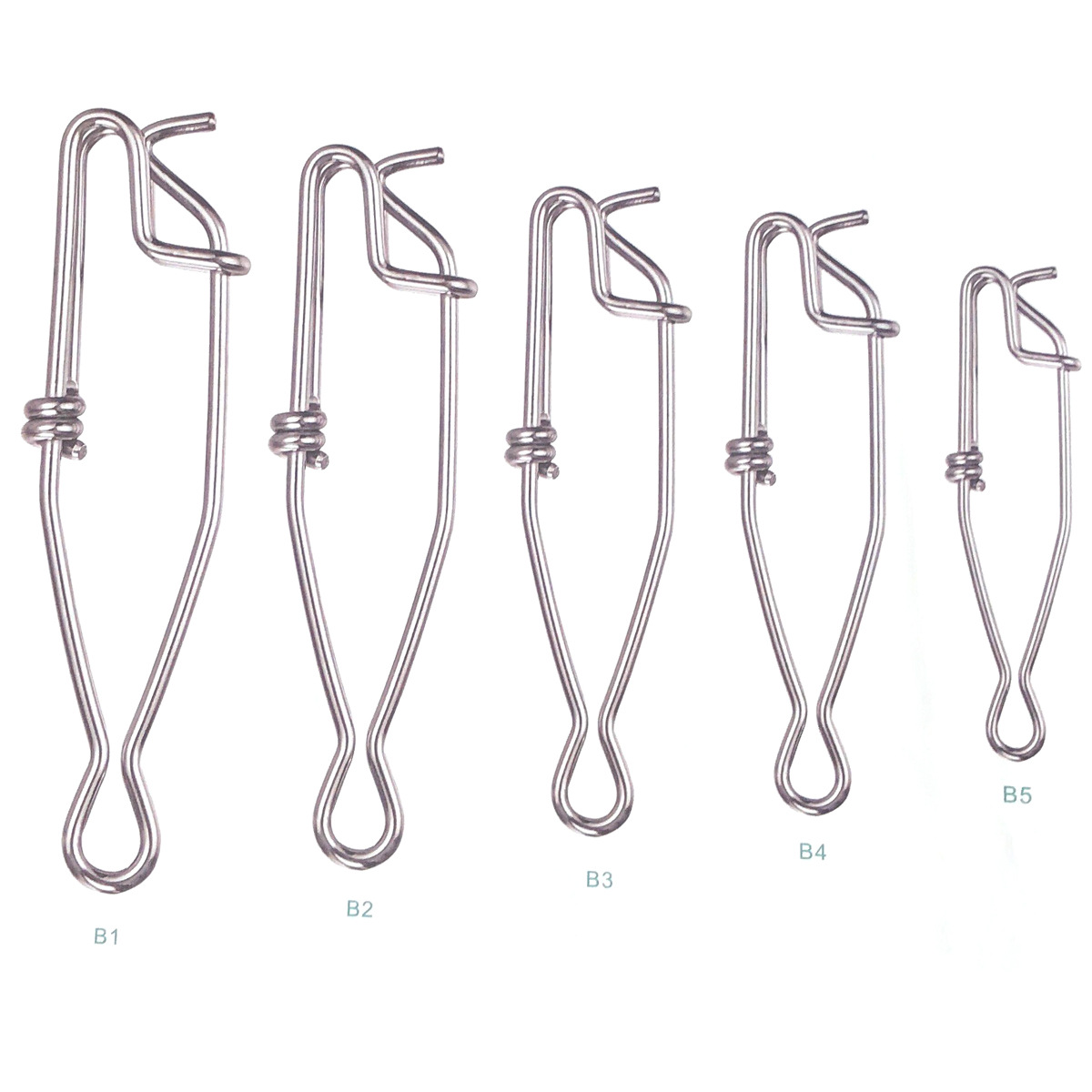 跨境spearfishing水底鱼枪射鱼用as4别针延绳钓b款自动挂扣别针