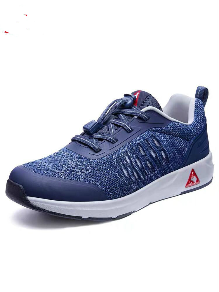 正品电视广告款春夏季中老年健步男休闲运动鞋女防滑妈妈鞋19601