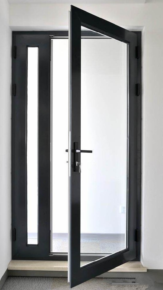 广州供应商 铝合金门 家用平开门 办公室平开门 隔音玻璃门