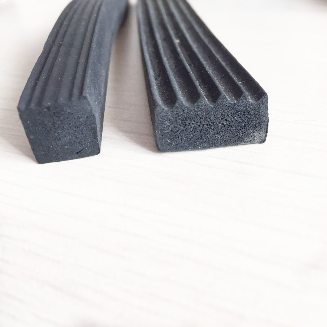 批发 汽车滤清器橡胶条 三元乙丙橡胶发泡条 发泡平板密封条矩形