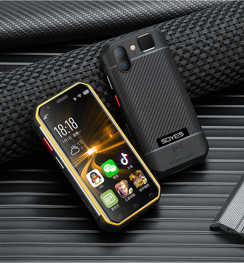 新款soyes/索野s10全网通4g三防谷歌安卓智能迷你手机ptt对接nfc