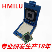 HMILU厂家定制IC测试治具3UA78IC模块烧录座1.0间距 模块测试夹具