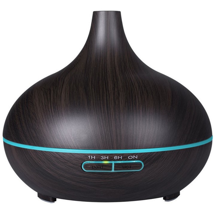 Ultrasonic 550 400 150ml Wood Grain Colorful Humidifier Home Office Bedroom Essential Oil Aroma Diffuser