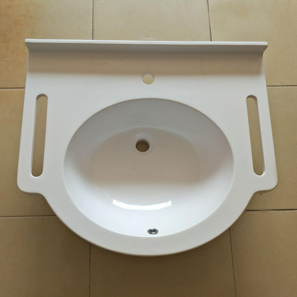 厂家直销亚克力人造石一体洗手盆疗养院洗手台医用洗手盆