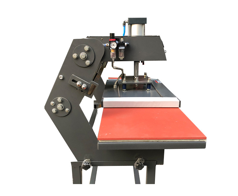 全自动上滑式双工位气动烫画机气压热转印机t恤压烫机服装烫钻机