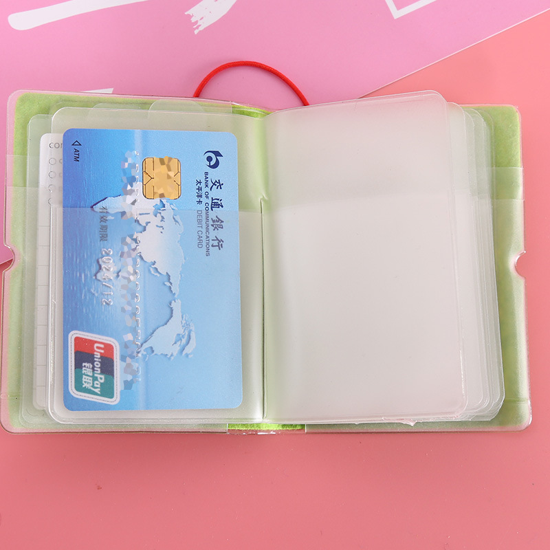 优质糖果色卡包 多卡位银行卡多功能小包硬币包多款 公交卡套卡夹