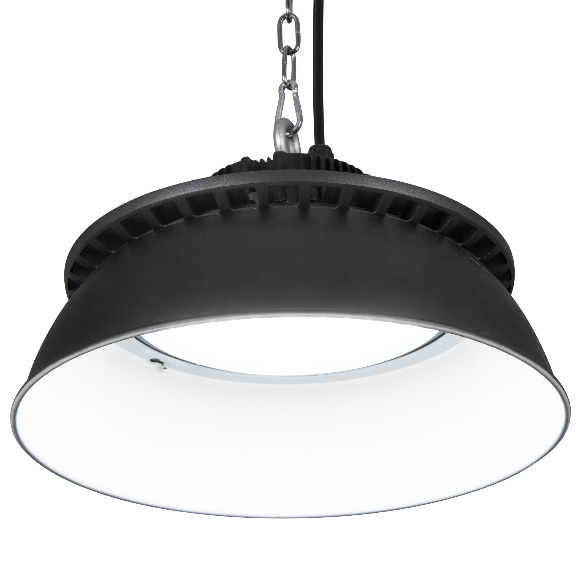 高光效压铸铝ip65大功率天棚灯厂房车间仓库照明150w工矿灯ufo