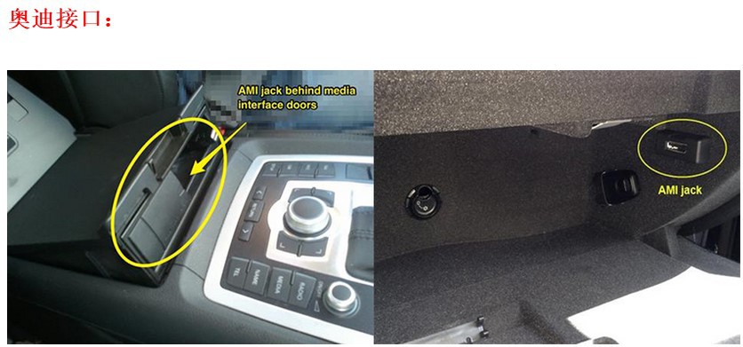 亚马逊,wish,速卖通,lazada货号ipod-audi btu1适用车型带有ami接口的