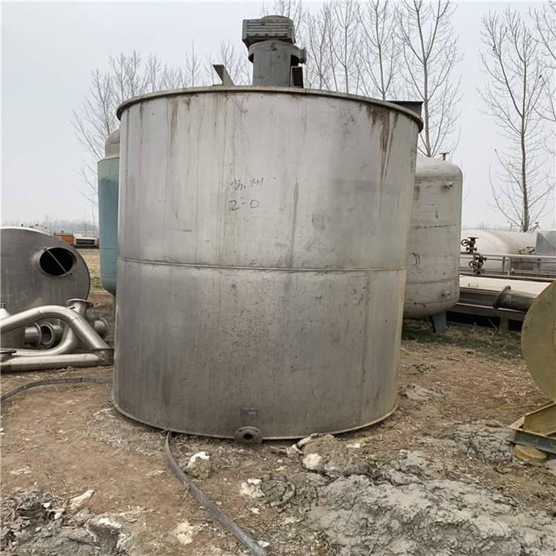 现货批发二手搅拌罐 电动加热立式搅拌罐 化工混凝土食品饲料搅拌